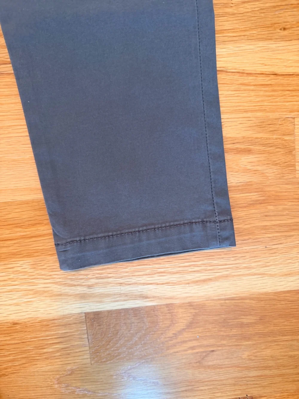 NWT Banana Republic Slim Lived-In Chino Pants Light Coffee Bean Neutral Sz 32x32